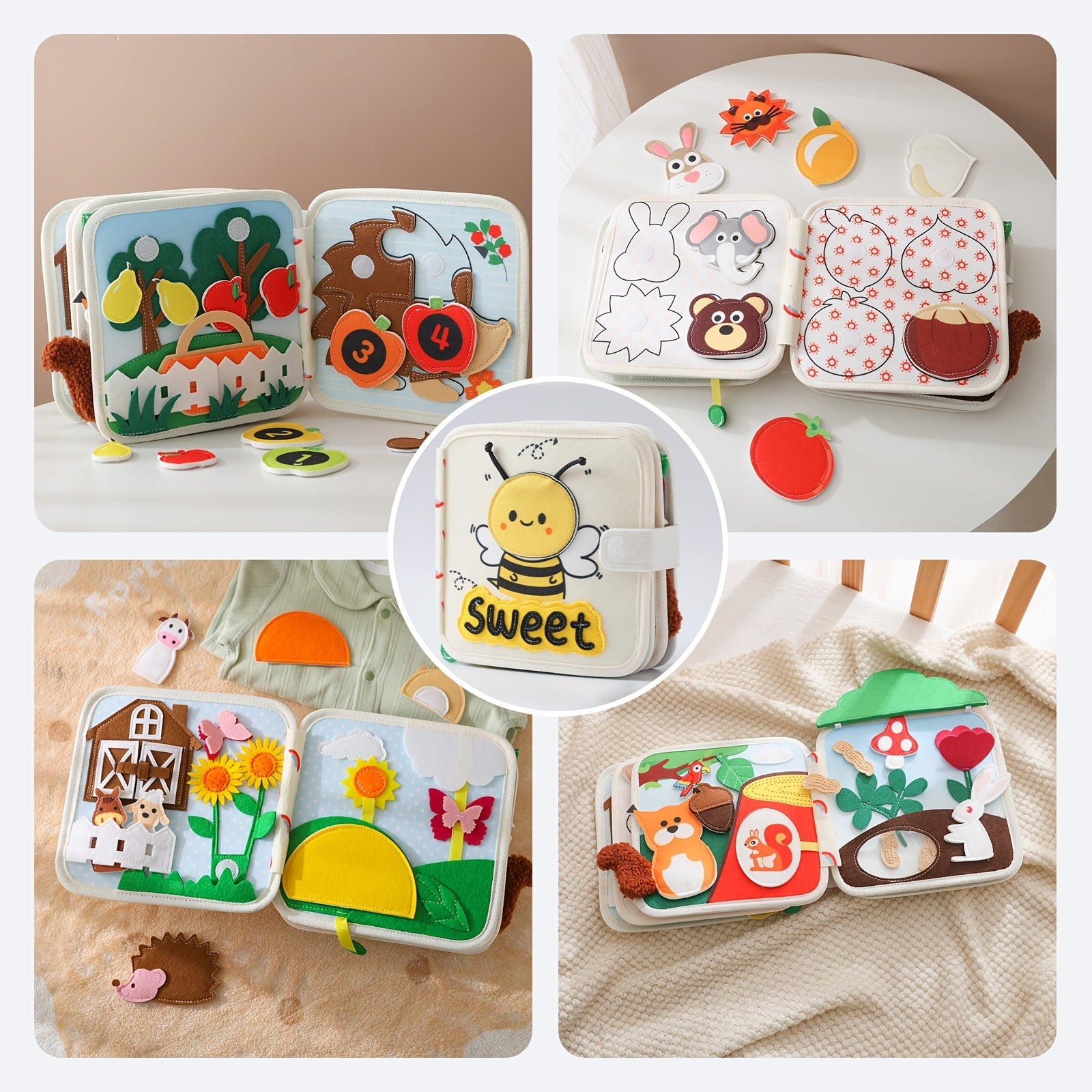 Busy book Montessori Zum Zum